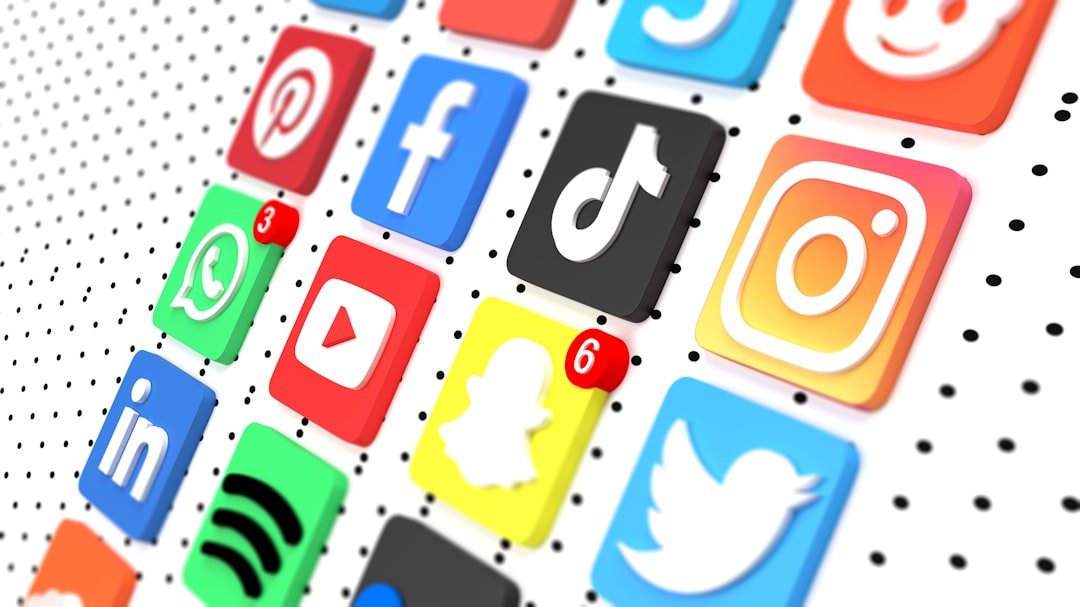 An image depicting social media strategy, possibly a professional using a laptop with social media icons, or a person planning content for digital platforms.